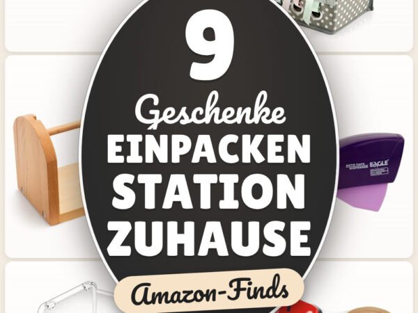 Geschenke einpacken Station zuhause: 9 Amazon-Finds, griffbereit