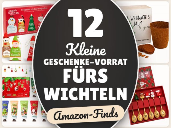 Kleine Geschenke-Vorrat fürs Wichteln: 12 Amazon-Finds, griffbereit