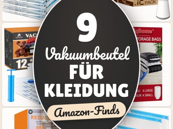 Vakuumbeutel für Kleidung: 9 Amazon-Finds, mehr Platz im Schrank