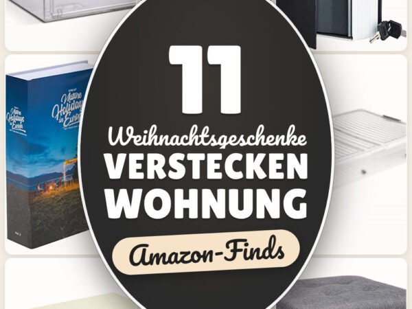 Weihnachtsgeschenke verstecken Wohnung: 11 Amazon-Finds, diskret