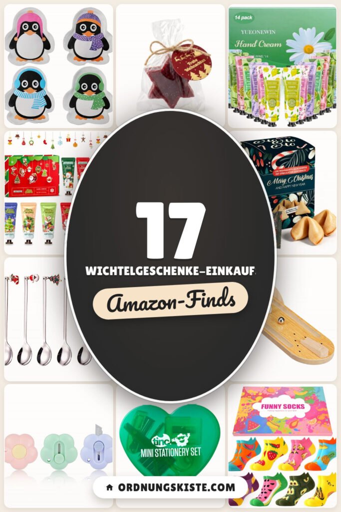 Wichtelgeschenke-Einkaufsliste: 17 Amazon-Finds, rechtzeitig planen