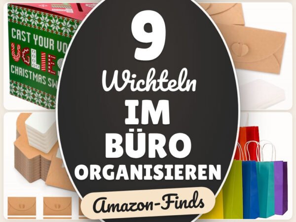Wichteln im Büro organisieren: 9 Amazon-Finds, so klappt’s