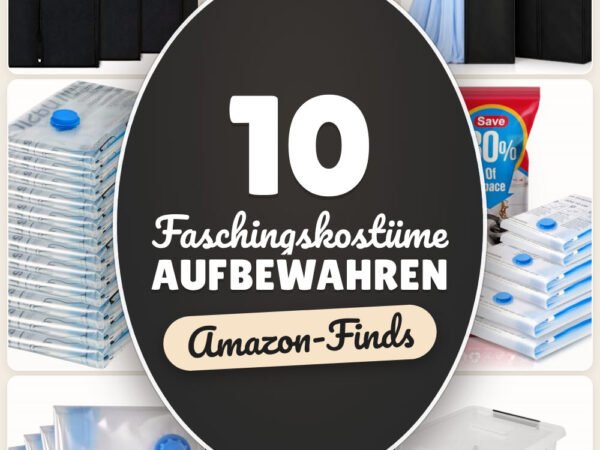 Faschingskostüme aufbewahren: 10 Amazon-Finds, platzsparend sortiert