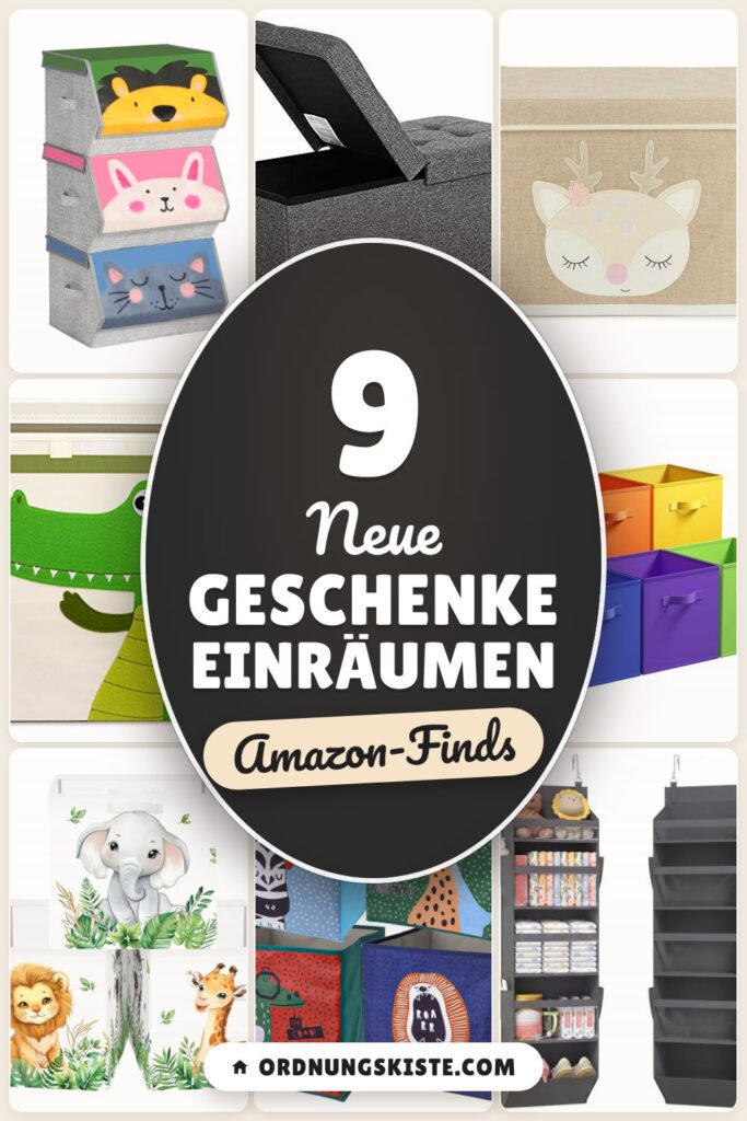 Neue Geschenke einräumen: 9 Amazon-Finds, Kinderzimmer ordnen