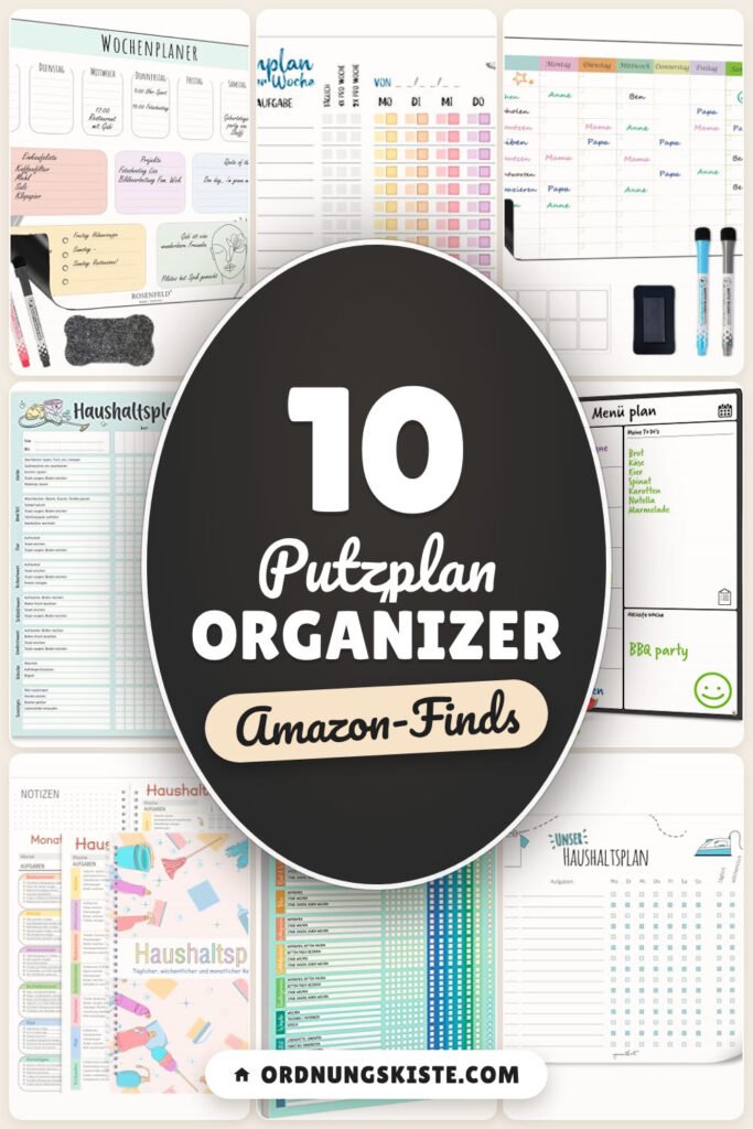 Putzplan Organizer: 10 Amazon-Finds, für klare Routinen