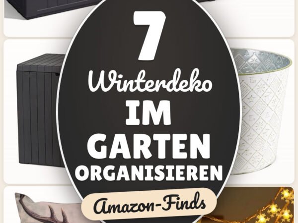 Winterdeko im Garten organisieren: 7 Amazon-Finds, ordentlich