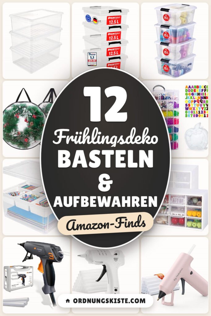 Frühlingsdeko basteln & aufbewahren: 12 Amazon-Finds, ohne Chaos