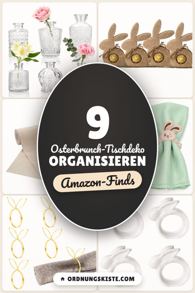 Osterbrunch-Tischdeko organisieren: 9 Amazon-Finds, schnell gedeckt
