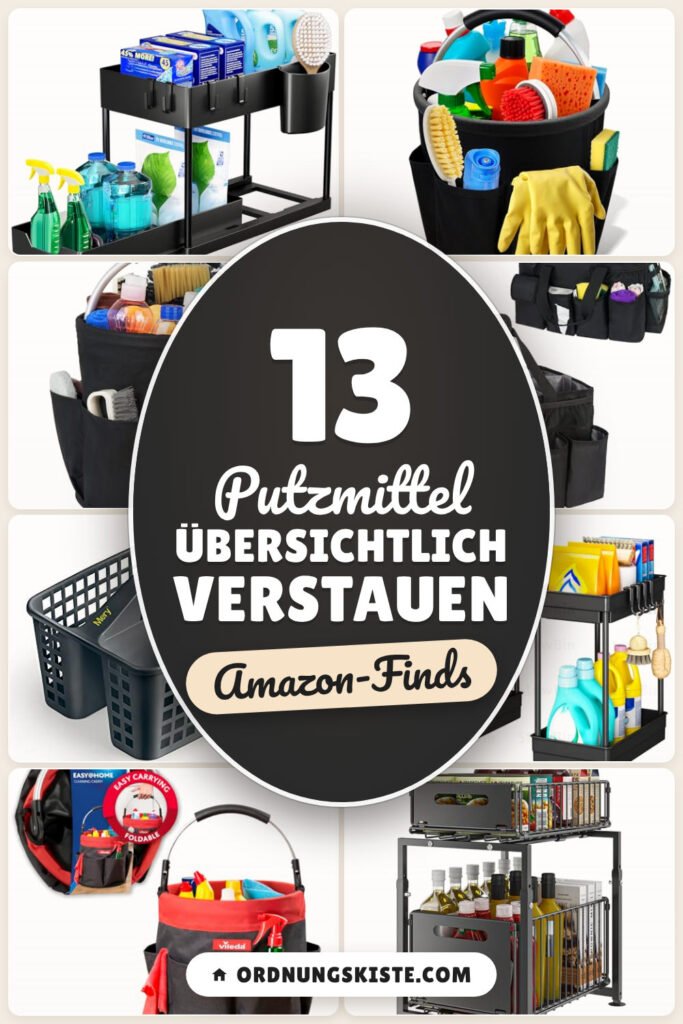Putzmittel übersichtlich verstauen: 13 Amazon-Finds, griffbereit