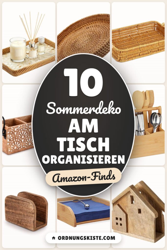 Sommerdeko am Tisch organisieren: 10 Amazon-Finds, schnell gedeckt