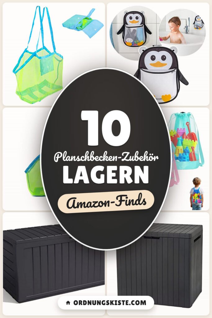 Planschbecken-Zubehör lagern: 10 Amazon-Finds, trocken