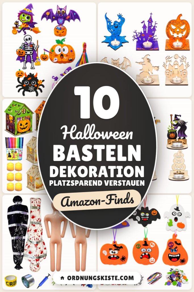 Halloween basteln Dekoration platzsparend verstauen: 10 Amazon-Finds