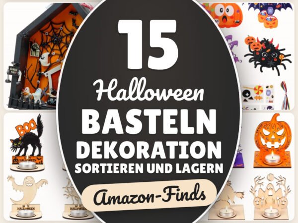 Halloween basteln Dekoration sortieren und lagern: 15 Amazon-Finds