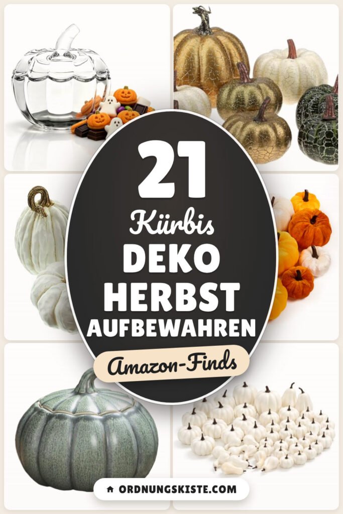 Kürbis Deko Herbst aufbewahren: 21 Amazon-Finds