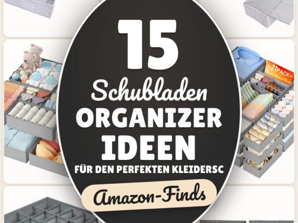 Schubladen Organizer Ideen für den perfekten Kleiderschran: 15 Amazon-Finds