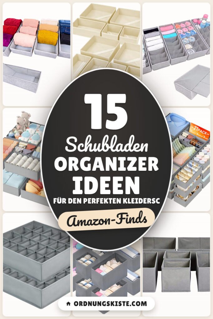 Schubladen Organizer Ideen für den perfekten Kleiderschran: 15 Amazon-Finds