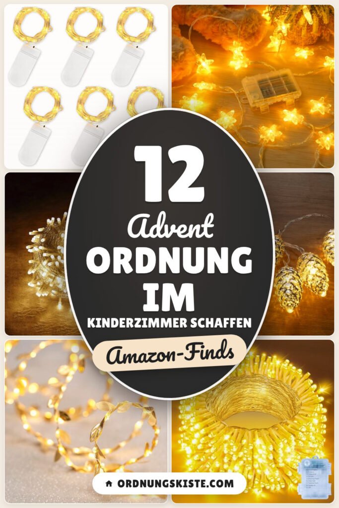 Advent Ordnung im Kinderzimmer Schaffen: 12 Amazon-Finds