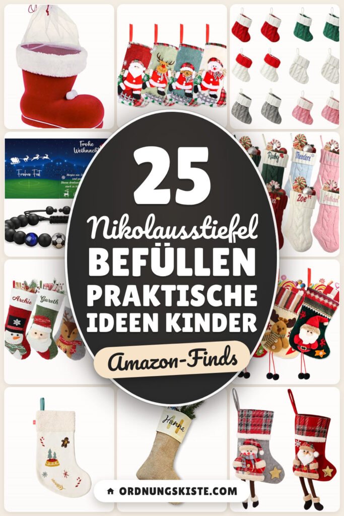 Nikolausstiefel Befüllen praktische Ideen Kinder: 25 Amazon-Finds
