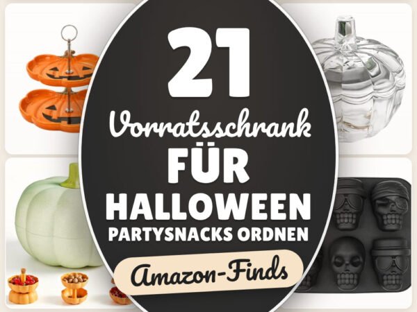 Vorratsschrank für Halloween Partysnacks ordnen: 21 Amazon-Finds
