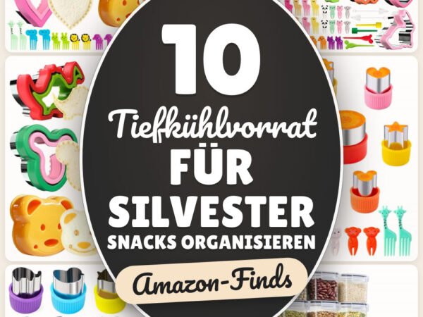 Tiefkühlvorrat für Silvester Snacks organisieren: 10 Amazon-Finds
