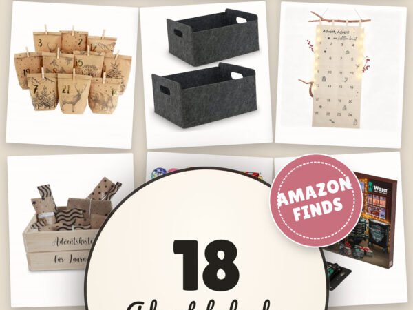 Adventskalender Aufbewahrung: 18 Amazon-Finds, die jeder braucht