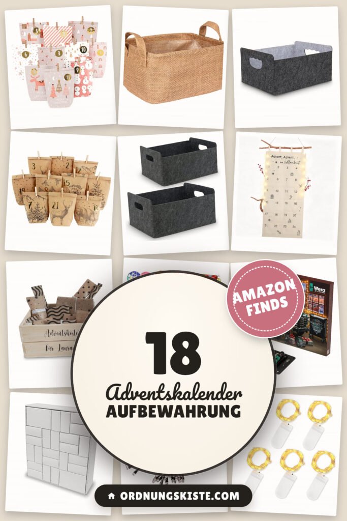 Adventskalender Aufbewahrung: 18 Amazon-Finds, die jeder braucht