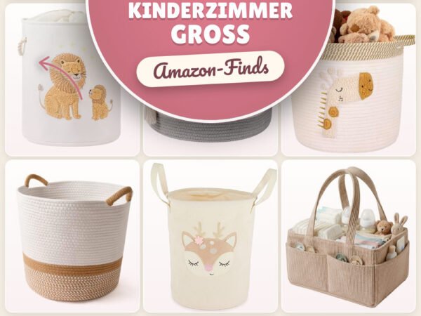 Aufbewahrungskorb Kinderzimmer groß: 21 Amazon-Finds