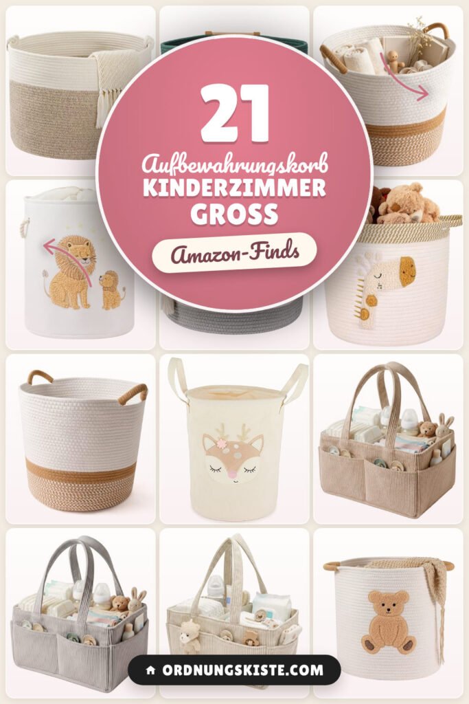 Aufbewahrungskorb Kinderzimmer groß: 21 Amazon-Finds