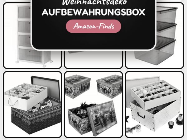 Weihnachtsdeko Aufbewahrungsbox: 20 Amazon-Finds, die du lieben wirst