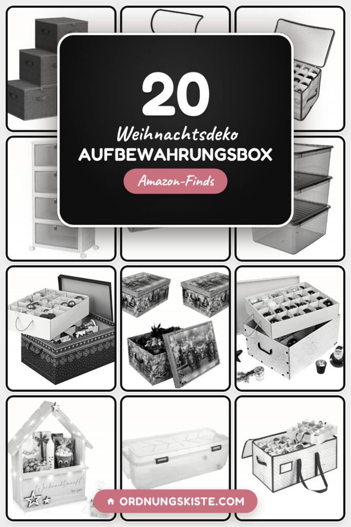 Weihnachtsdeko Aufbewahrungsbox: 20 Amazon-Finds, die du lieben wirst