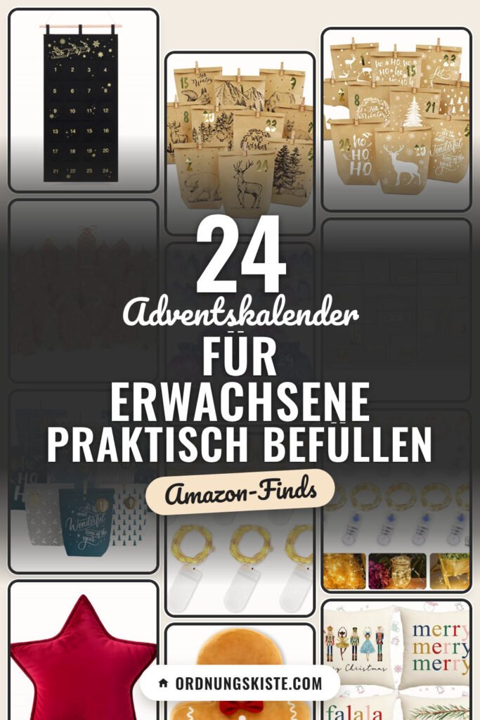 Adventskalender für Erwachsene praktisch Befüllen: 24 Amazon-Finds