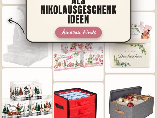 Ordnungshelfer als Nikolausgeschenk Ideen: 21 Amazon-Finds