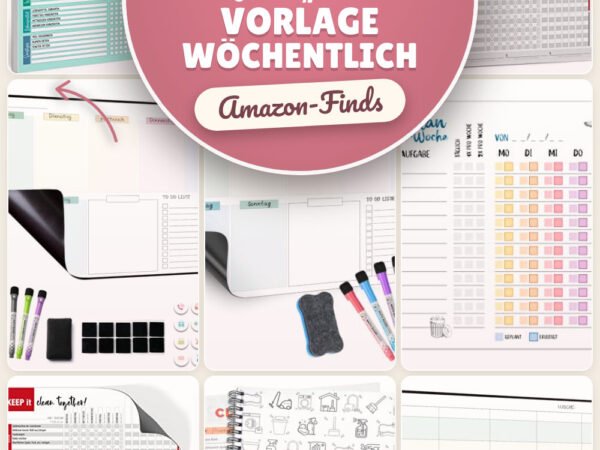 Putzplan Vorlage Wöchentlich: 12 Amazon-Finds, die jeder braucht
