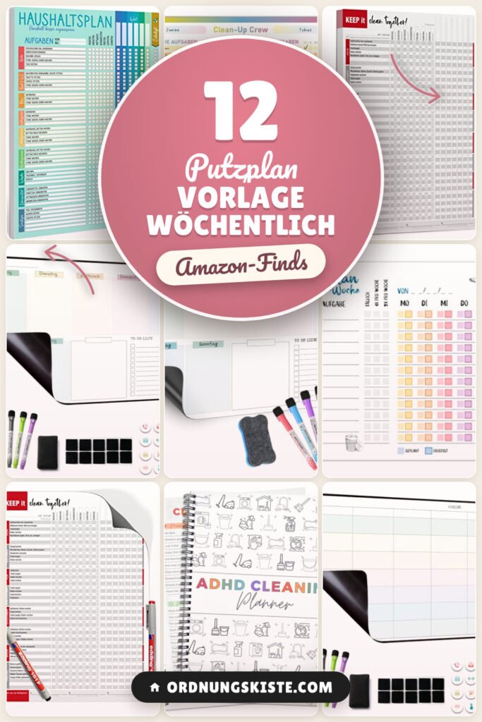 Putzplan Vorlage Wöchentlich: 12 Amazon-Finds, die jeder braucht