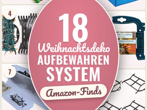 Weihnachtsdeko aufbewahren System: 18 Amazon-Finds