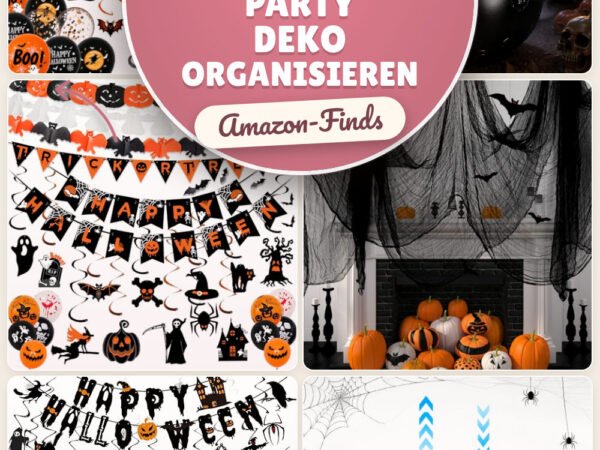 Halloween Party Deko organisieren: 15 Amazon-Finds