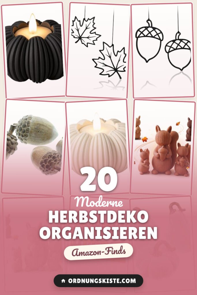 Moderne Herbstdeko organisieren: 20 Amazon-Finds, die sofort Freude machen