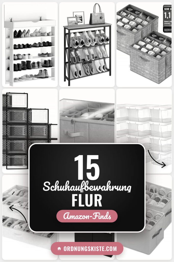 Schuhaufbewahrung Flur: 15 Amazon-Finds, die du lieben wirst