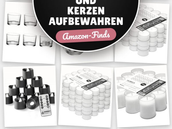 Teelichter und Kerzen aufbewahren: 20 Amazon-Finds, die jeder braucht