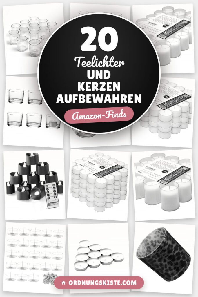 Teelichter und Kerzen aufbewahren: 20 Amazon-Finds, die jeder braucht