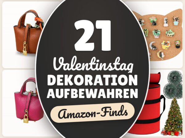 Valentinstag Dekoration aufbewahren: 21 Amazon-Finds