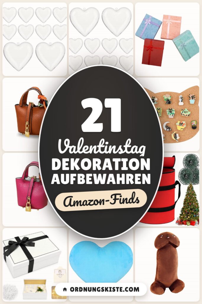 Valentinstag Dekoration aufbewahren: 21 Amazon-Finds