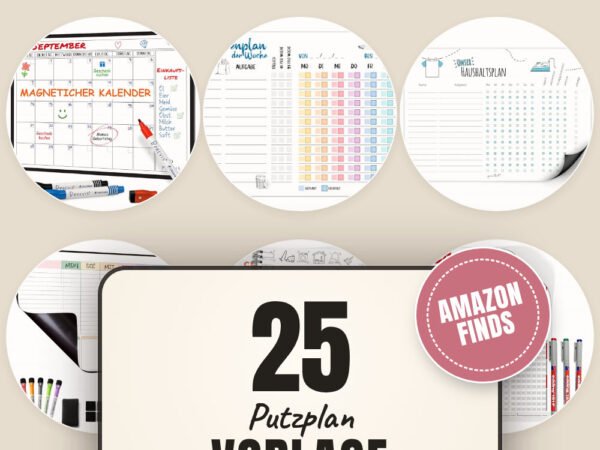 Putzplan Vorlage Monat: 25 Amazon-Finds, die den Alltag leichter machen