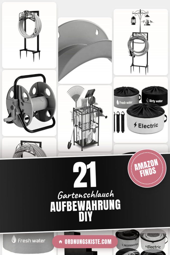 Gartenschlauch Aufbewahrung DIY: 21 Amazon-Finds