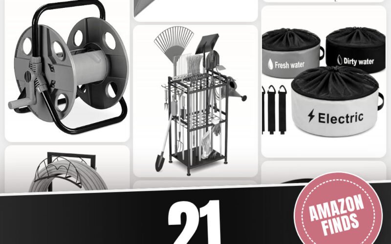 Gartenschlauch Aufbewahrung DIY: 21 Amazon-Finds
