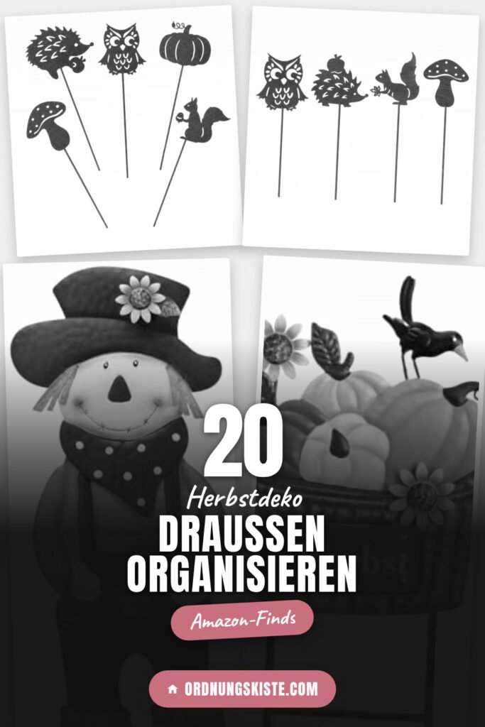 Herbstdeko draußen organisieren: 20 Amazon-Finds, die jeden Cent wert sind