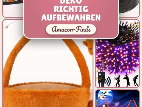 Halloween Deko richtig aufbewahren: 20 Amazon-Finds