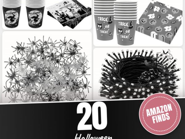 Halloween Party Deko sortieren und lagern: 20 Amazon-Finds