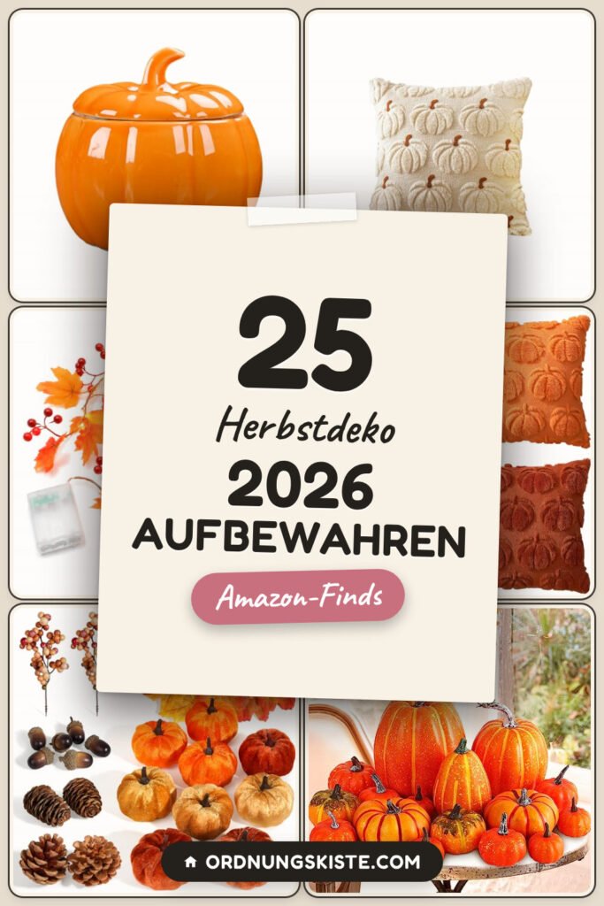 Herbstdeko 2026 aufbewahren: 25 Amazon-Finds, die du lieben wirst