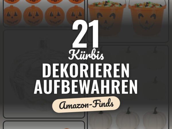 Kürbis dekorieren aufbewahren: 21 Amazon-Finds, die sofort Freude machen